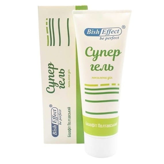 Tubka żelu Biszofit Super 75 ml – naturalny żel do ciała z biszofitem, magnezem i ekstraktami roślinnymi, wspomagający regenerację, rozluźnienie mięśni i poprawę mikrokrążenia, idealny po wysiłku fizycznym.