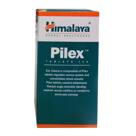 Pudełko z Pilex kapsułki Himalaya – naturalny suplement z ekstraktami mumio, amli, berberysu i arniki.