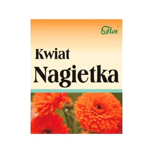 Nagietek kwiat Flos – zioło wspierające skórę, układ pokarmowy i regenerację