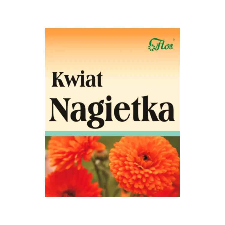 Nagietek kwiat Flos – zioło wspierające skórę, układ pokarmowy i regenerację