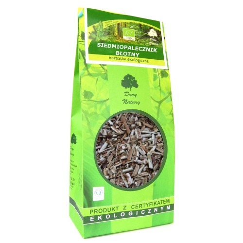 Siedmiopalecznik Błotny BIO 100 g – suszone ziele siedmiopalecznika błotnego Dary Natury, ekologiczne i naturalne