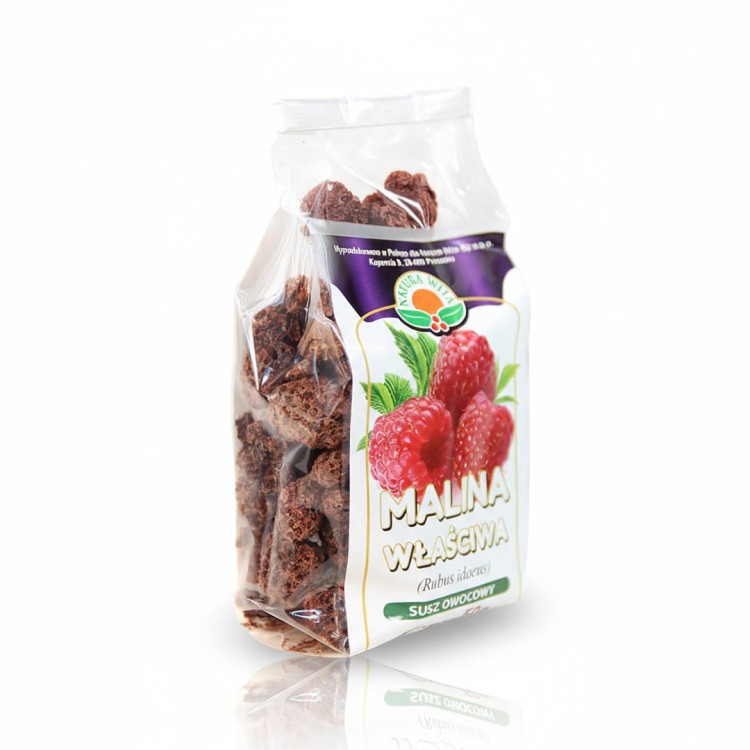 suszone owoce malin NATURA-WITA 50 g – naturalna malina do herbaty i deserów