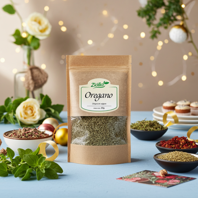 Oregano ziele suszone 50g Ziółko. Naturalne wsparcie trawienia i odporności.