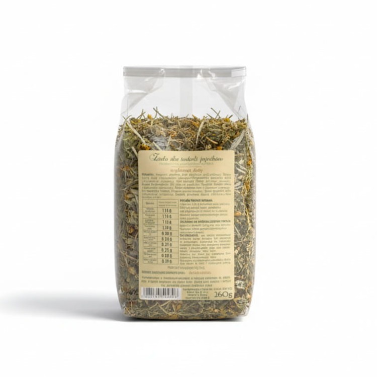 Herbatka ziołowa NATURA-WITA Zioła dla torbieli jajników 260g – naturalne wsparcie kobiecego organizmu, mieszanka ziół: krwawnik, przywrotnik, nagietek. Poprawia samopoczucie w trakcie miesiączki.