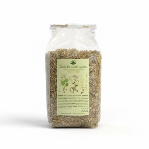 Herbatka ziołowa NATURA-WITA Zioła dla torbieli jajników 260g – naturalne wsparcie kobiecego organizmu, mieszanka ziół: krwawnik, przywrotnik, nagietek. Poprawia samopoczucie w trakcie miesiączki.