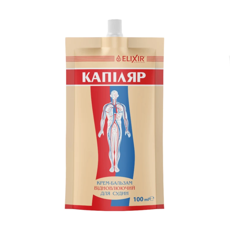 Kapilar Krem-Balsam z Arniką i Kasztanowcem do zmęczonych nóg 100 ml – kosmetyk pielęgnacyjny Elixir