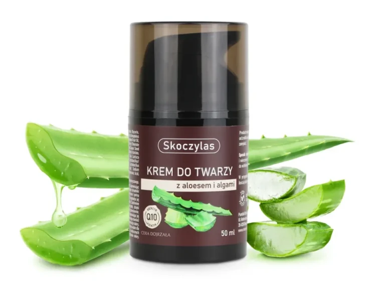 krem cera dojrzala aloes algi koenzym Q10 SKOCZYLAS owoc.webp