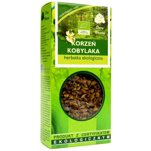 Kobylak korzeń Bio Dary Natury – naturalne wsparcie w dolegliwościach skórnych i trawiennych