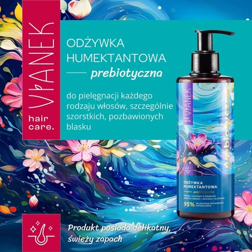 zdjęcie produktu z informacją, że produkt jest przeznaczony szczególnie do szorstkich, puszących się i pozbawionych blasku.